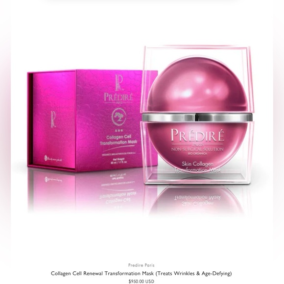 PREDIRE PARISCollagen Cell Renewal Transformation Mask NIB